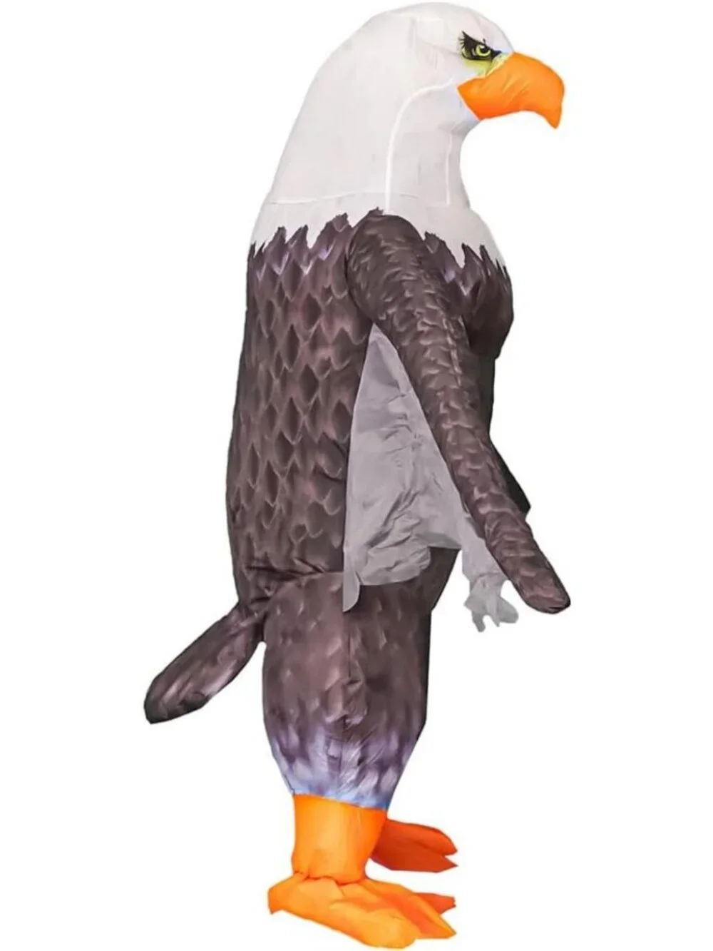 Inflatable Eagle Mascot Costume for Adults - Funny Blow-Up Halloween Cosplay